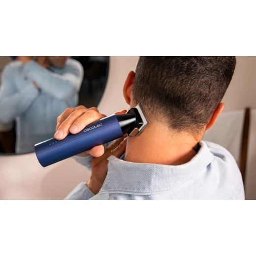 Cecotec PrecisionCare Expert Elite Professional Hair Clipper, Digital Brushless Motor 6700 rpm, 2 Speeds, Ceramic Precision Blades, Aluminium Housing, 6 Guide Combs, 0.8–2 mm Length Adjustment, 2-Hour Cordless Runtime, Travel Bag - Cecotec - Image 2