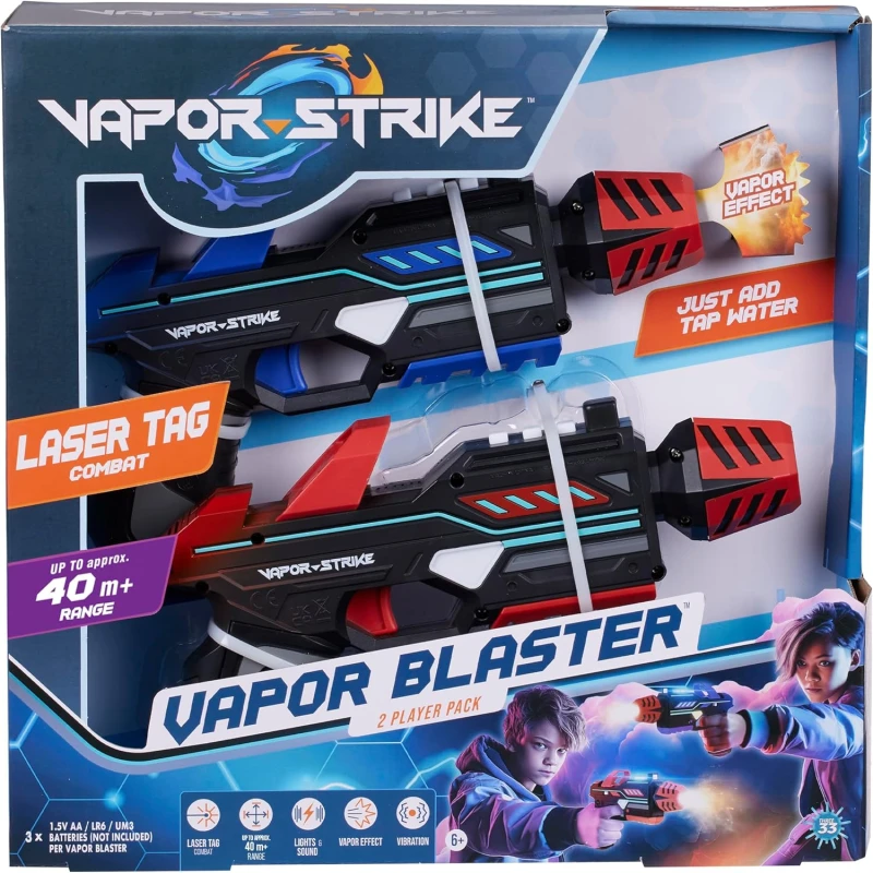 Vapor Strike – Vapor Blaster Twin Pack – Ages 6+ - Vapor strike