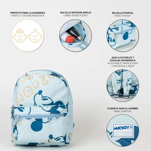 Cerda - Kindergarten Backpack - Print Mickey- Age 3+ - Cerda - Image 5