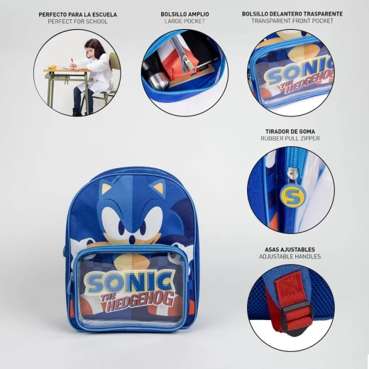 Cerda - Kids Backpack Sonic- Age 3+ - Cerda - Image 5