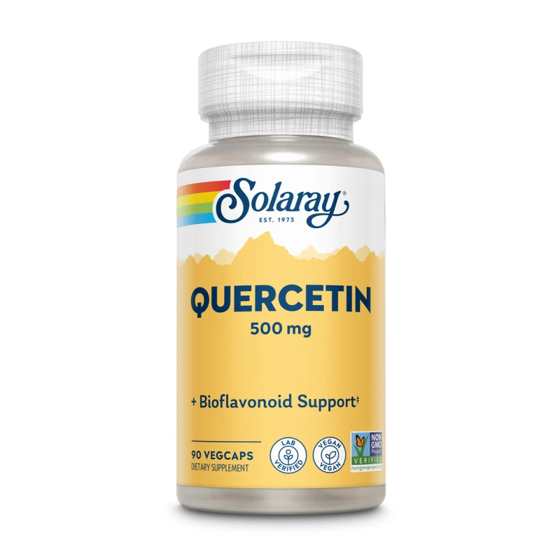 Solaray, Quercetin, 500 mg, 90 VegCaps - Solaray