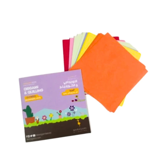 Waragami Paper Art Origami Kit-Flowers Theme - waragami - Image 2