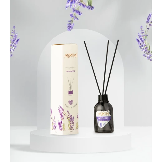 معطر العيدان برائحة اللافندر ١١٠ مل من آشكم معطر العيدان برائحة اللافندر ١١٠ مل من آشكم