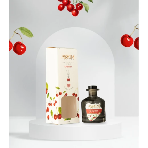 Askim Reed Diffuser Cherry 250 ML Askim Reed Diffuser Cherry 250 ML