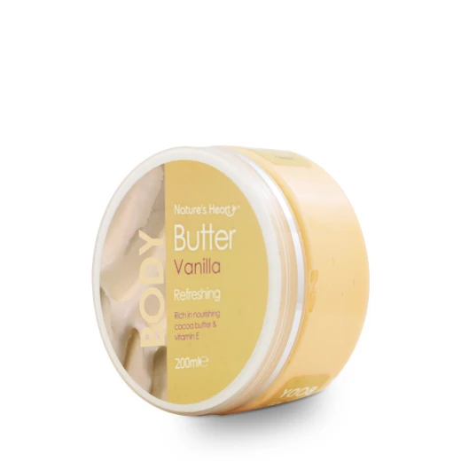 Nature's Heart Body Butter (Vanilla), 200 ml Nature's Heart Body Butter (Vanilla), 200 ml