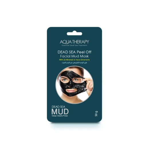 Aqua Therapy Dead Sea Peel-off Face  Mask, 50g [Sachet] - Aqua Therapy - Image 3