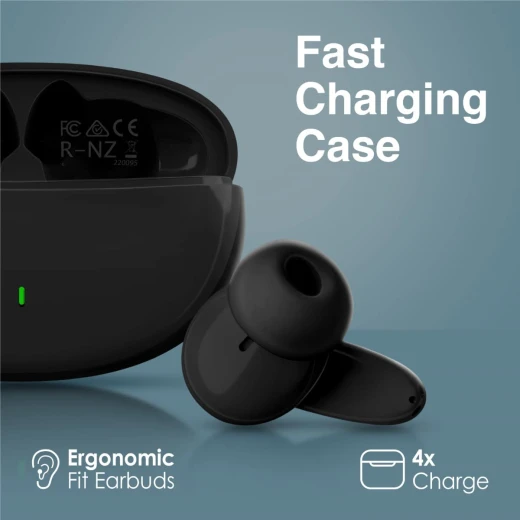 Promate Lush Wireless Earbuds In-Ear, IPX5 Water Resistance, Intelligent Touch - Promate - Image 2