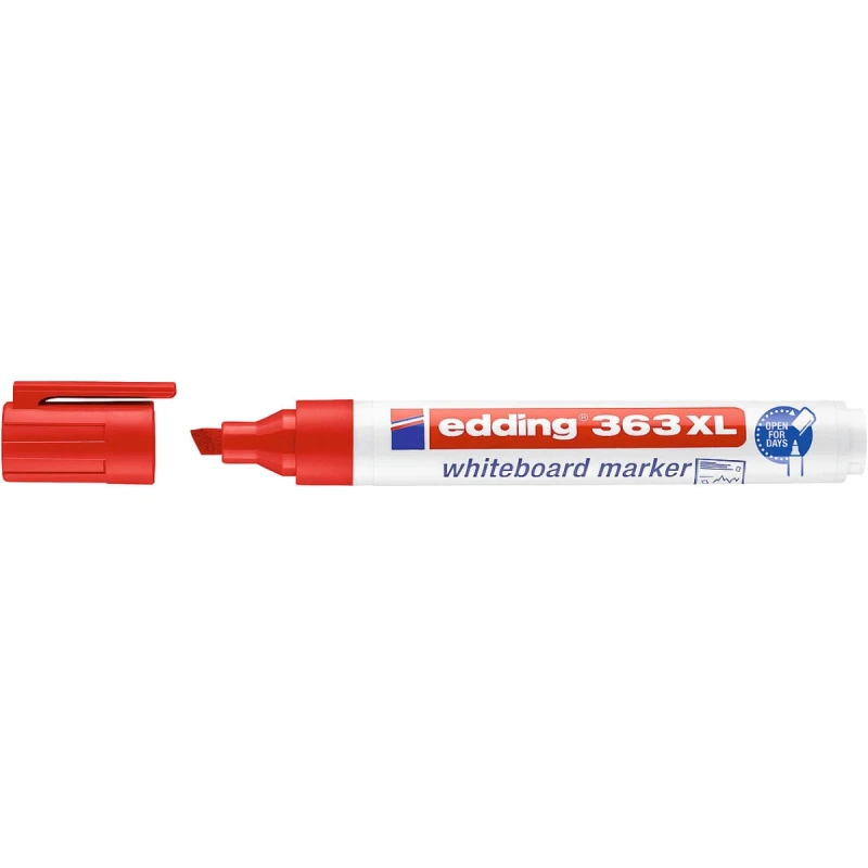 Edding 363XL Whiteboard, Refillable Marker, Red - Edding