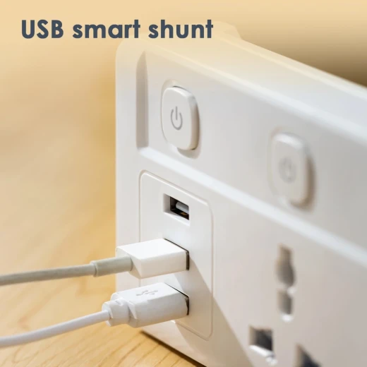 Deli ET411 Power Strip - 4 inputs - 2M - Deli - Image 5