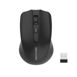 Wireless Mouse Promate Clix-8 Portable Optical  with USB Nan Receiver 10m Working Distance, Auto Sleep Function