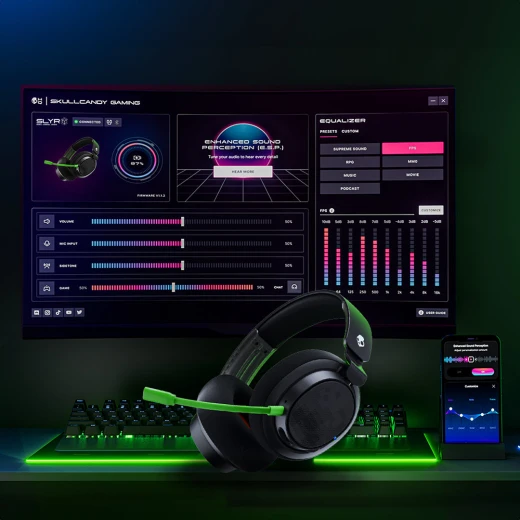 Skullcandy SLYR Pro XBOX Wired Headphone - Black - Skullcandy - Image 3