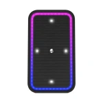 Skullcandy Stomp XL Wireless Party Speaker, Black, Bluetooth v5.3, 35W Output, Dual Orientation, Karaoke Mic, Portable Party Speaker - Skullcandy
