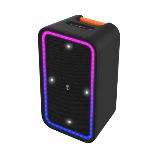Skullcandy Stomp XL Wireless Party Speaker, Black, Bluetooth v5.3, 35W Output, Dual Orientation, Karaoke Mic, Portable Party Speaker - Skullcandy - Image 4