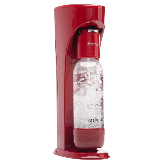 Drink Mate Soda Maker Machine Carbonated Drink Maker With CO2 Cylinder (Red) - DrinkMate - Image 3