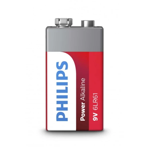 Philips Power Alkaline Batteries 9V - Pack of 1 - Philips - Image 2