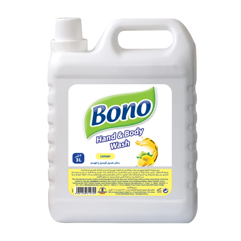 Bono Liquid Hand and Body Wash Lemon   3 litres - Bono