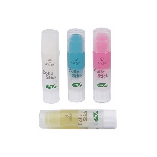 VERTEX Transparent Glue Stick 8g – PVA Formula, Clear Finish, Non-Toxic - Vertex - Image 2