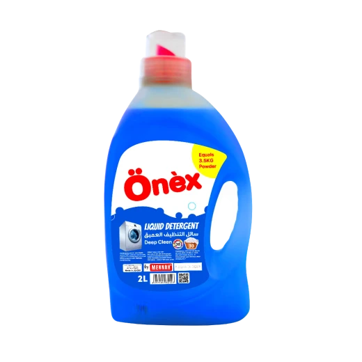 Mennah Detergent liquid 2L Blue by Onex Mennah Detergent liquid 2L Blue by Onex