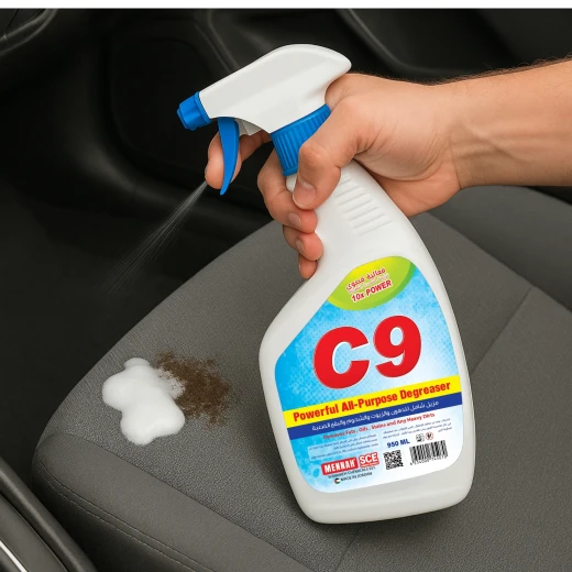 Mennah C9 Universal Degreaser 950ml Powerful Multi-Purpose Cleaner Heavy-Duty Grease Remover for Kitchen, Garage & Outdoor Use - Mennah - Image 8