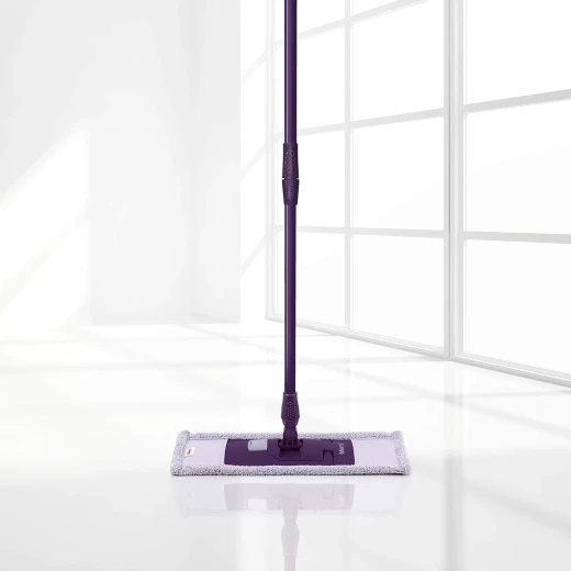 Mery 0555.02 Microfiber mop with Stick, Metal Plastic, Purple-Lilac - Mery - Image 3