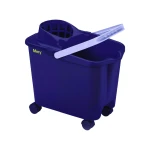 Mery 0325.39 Cube with Wheels, Polypropylene, purple, 25.5 x 39 x 36.5 cm - Mery