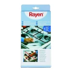 Rayen Anti Dirt Foil Set of 8 for Gas Stoves Kitchen Protection Oil and Grease Stain Prevention - Rayen