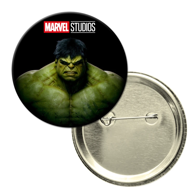 Button badge - Hulk - style 3 - Uncle pins