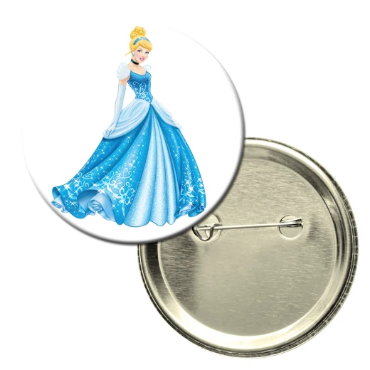 Button badge - Princess Cinderella Button badge - Princess Cinderella