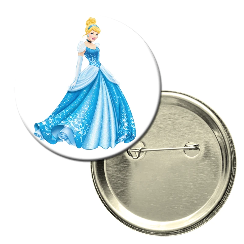 Button badge - Princess Cinderella - Uncle pins