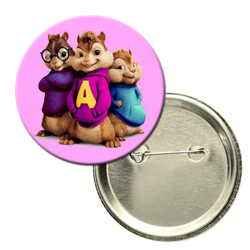 Button badge - Alvin 1 - Uncle pins