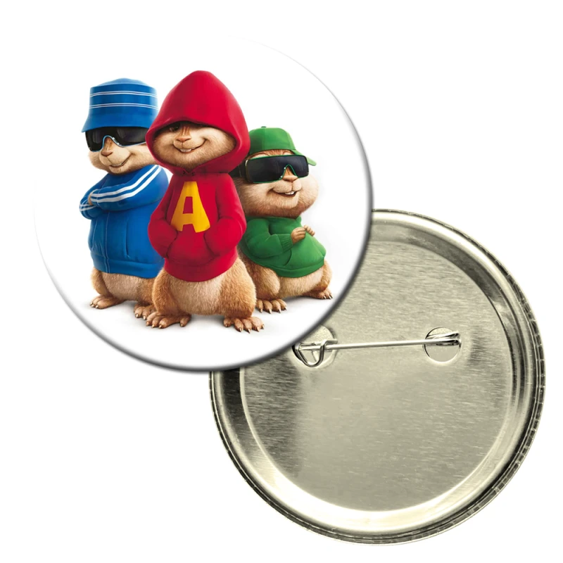 Button badge - Alvin 3 - Uncle pins