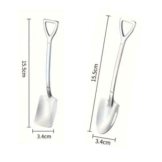 Shovel shape mini spoons - Pronta casa - Image 4