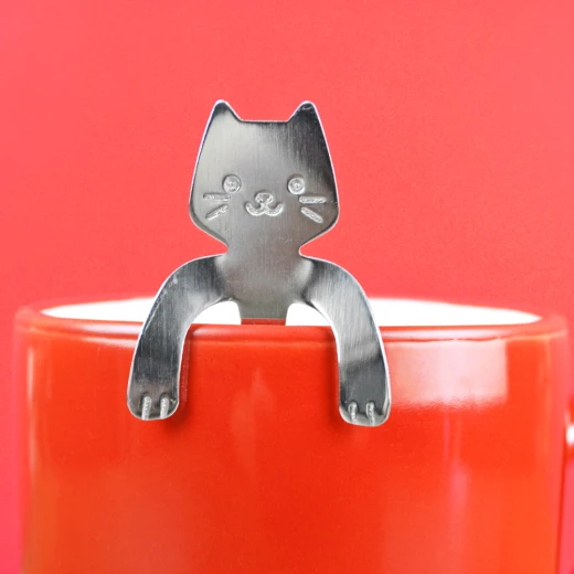 Mini spoon with cat top shape - Pronta casa - Image 2