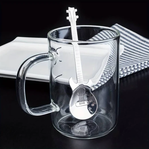 Guitar shape Mini Spoon - Pronta casa - Image 2