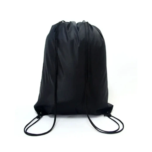 Assorted Storage Travel Bag Blue Purple Red or Black Drawstring Backpack - Image 4