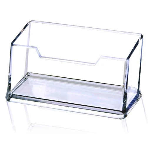 Clear acrylic business card holder Clear acrylic business card holder
