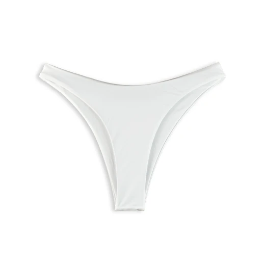 White Bikini Bottom High Cut size XS White Bikini Bottom High Cut size XS