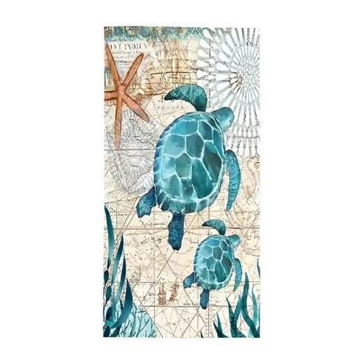 High quality printed sea life turtles beach towel High quality printed sea life turtles beach towel