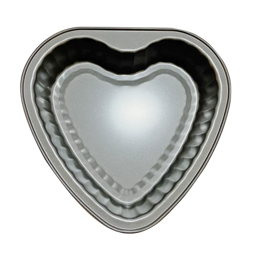 Durable heart shape baking form for food and sweets size 22 X 22 cm Durable heart shape baking form for food and sweets size 22 X 22 cm