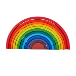 12 pcs Stacking Rainbow - normal color