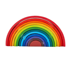 12 pcs Stacking Rainbow - normal color