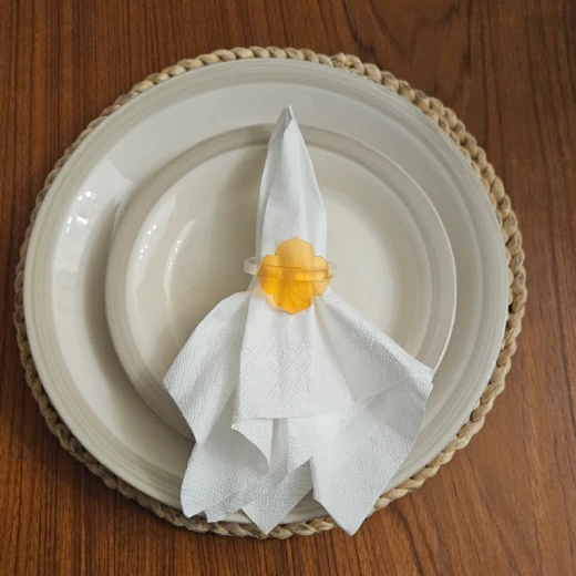 Napkin Ring - Flower Napkin Ring - Flower