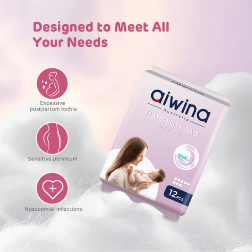 Aiwina Maternity Pads 3. Invisible ADL layer Hypoallergenic - Aiwina - Image 8