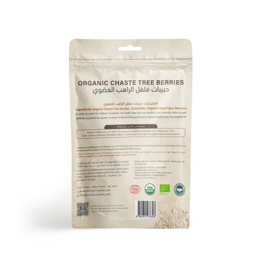 Organic Chaste Tree Berries | 50g - Holistic corner - Image 4