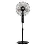 Geepas stand fan with remote control black - GEEPAS