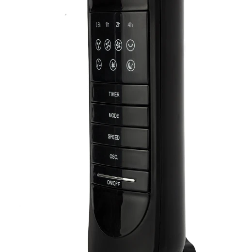 Geepas stand fan with remote control black - GEEPAS - Image 2