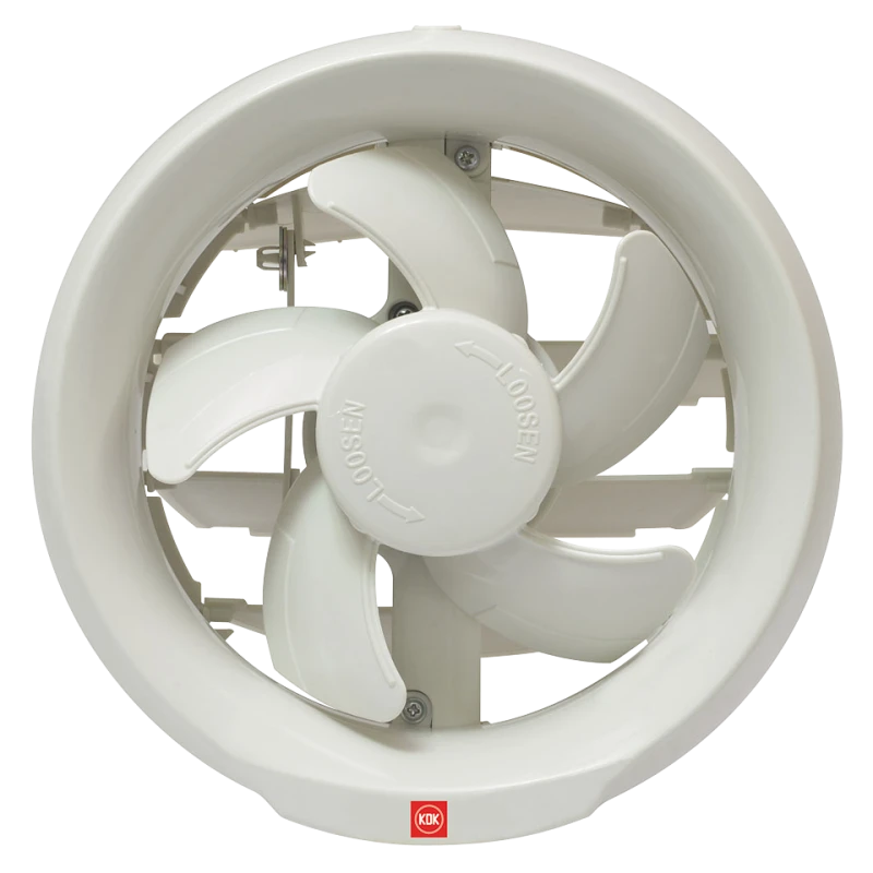 KDK 15WAA Window Exhaust Fan with Automatic Shutter 15cm - 6 Inch - KDK