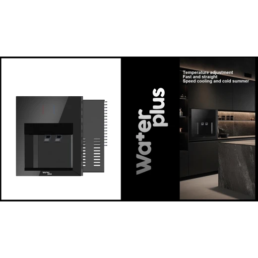 WaterPlus – Built-in Water Dispenser with Black Glass Finish B2024-M - Manual - Waterplus - Image 3