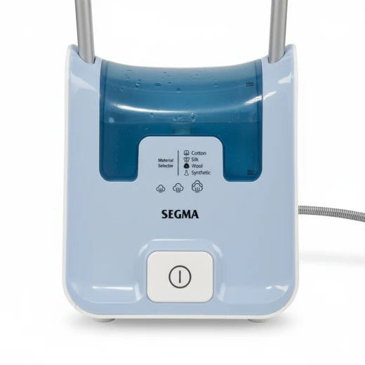 Segma SS7000 Professional Garment Steamer – 2850W High Performance, 2.2L Water Tank, 5 Bar Steam Pressure, 40 Seconds Quick Heating, Rotating Ironing Board, White - Segma - Image 2