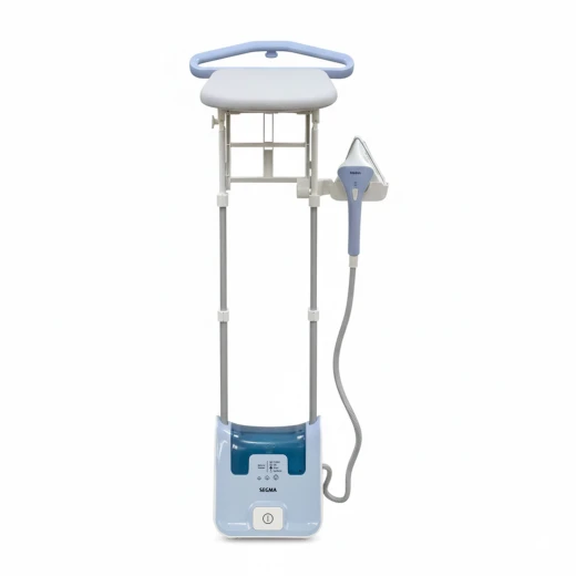 Segma SS7000 Professional Garment Steamer – 2850W High Performance, 2.2L Water Tank, 5 Bar Steam Pressure, 40 Seconds Quick Heating, Rotating Ironing Board, White Segma SS7000 Professional Garment Steamer – 2850W High Performance, 2.2L Water Tank, 5 Bar Steam Pressure, 40 Seconds Quick Heating, Rotating Ironing Board, White